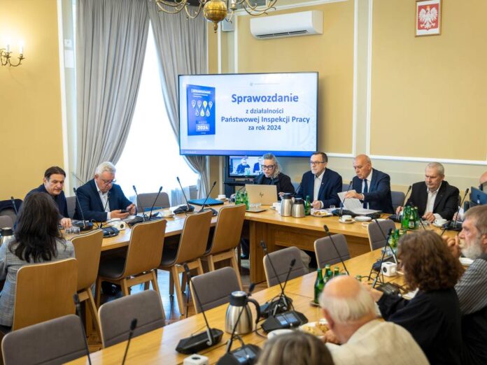 Państwowa Inspekcja Pracy. Sprawozdanie z działalności Państwowej Inspekcji Pracy za rok 2024.