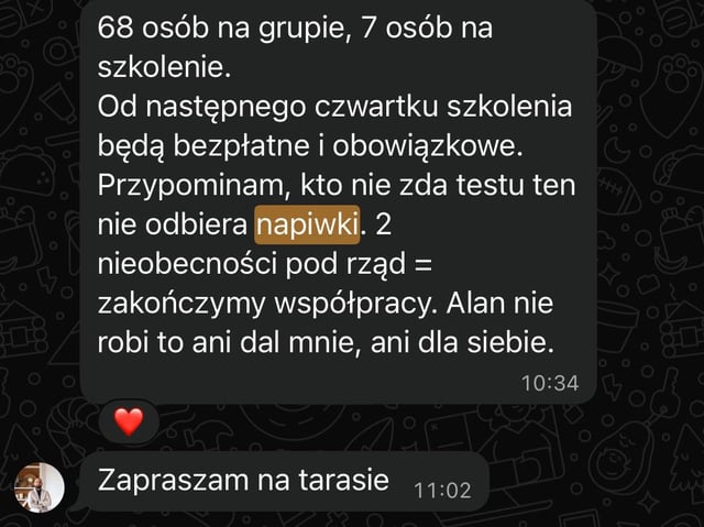 Januszex w pigułce: spóźnienia, szkolenia i... płatne napiwki?! O co tu chodzi?! 4 janusz 3
