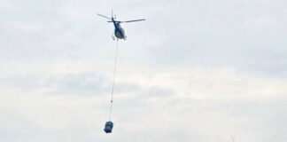 Janusz myślał, że jest reżyserem kina akcji! Kontener z lampami spadł z helikoptera Valeo! Janusz